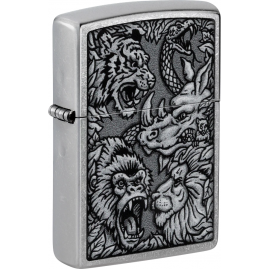 Зажигалка ZIPPO JUNGLE DESIGN 48567 Зажигалка ZIPPO JUNGLE DESIGN 48567